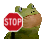 Frog Puppet Stopsign
